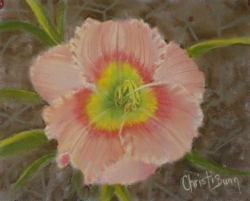 "Elegant Candy" - 8 x 10 pastel on Canson Mi-Teintes board