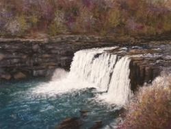 12" x 16" soft pastel on Richeson Gator Board